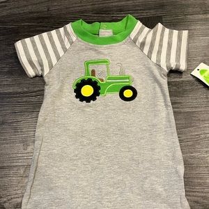 Be Mine Tractor romper